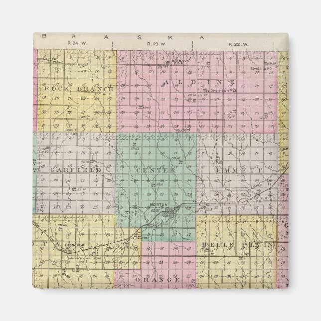 Norton County, Kansas Magnet (Framsidan)