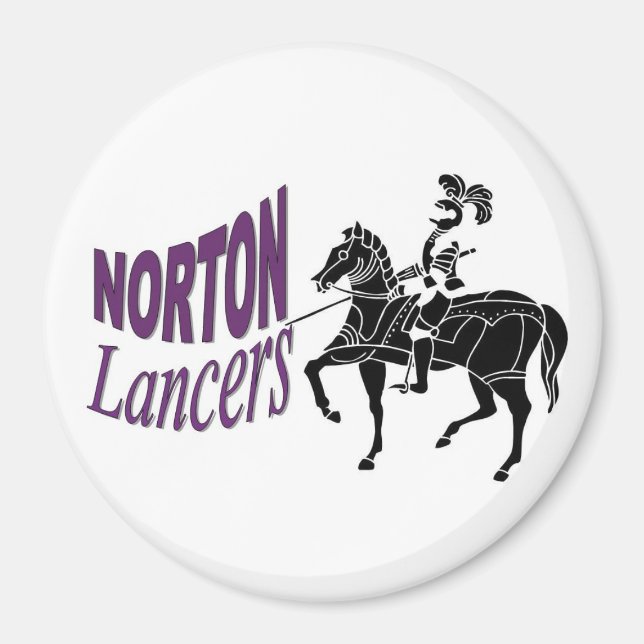 Norton Lancers Magnet (Framsidan)