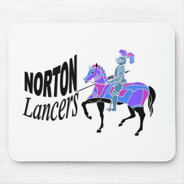 Norton Lancers Mousepad Musmatta (Framsidan)