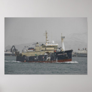 Norton Ljud, Longliner i nederländska Harbor, Alas Poster
