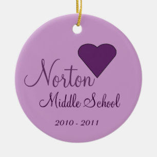 NORTON-mellanstadiumprydnad Julgransprydnad Keramik