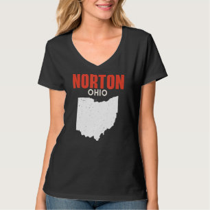 Norton Ohio USA State America Travel Ohioan T Shirt