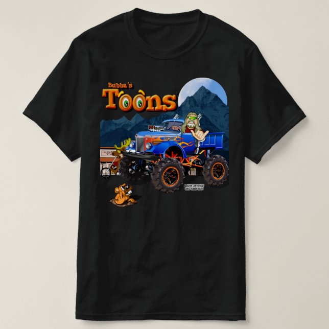 Nortwest Wildlife Tecknad Tee (Design framsida)