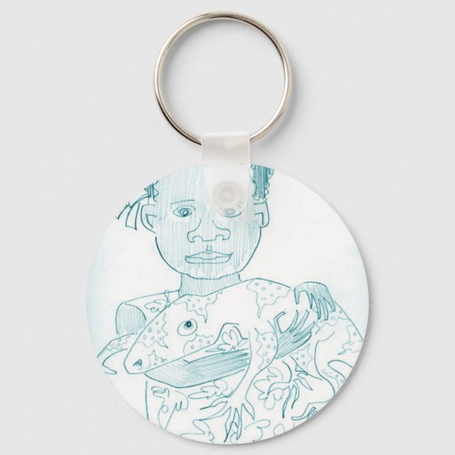 Norupas ödla nyckelring (Framsida)