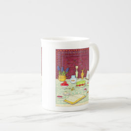 Noruz Bone China Mugg Benporslin Mugg