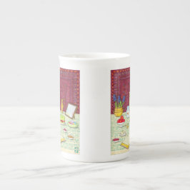 Noruz Bone China Mugg Benporslin Mugg