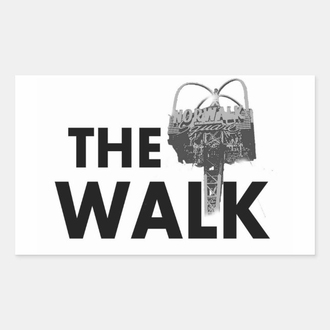 NORWALK STICKER REKTANGULÄRT KLISTERMÄRKE (Framsida)