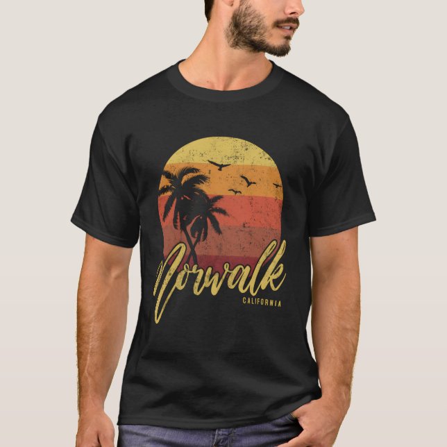 Norwalkaliforniet T Shirt (Framsida)