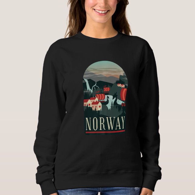 Norway Premium T Shirt (Framsida)