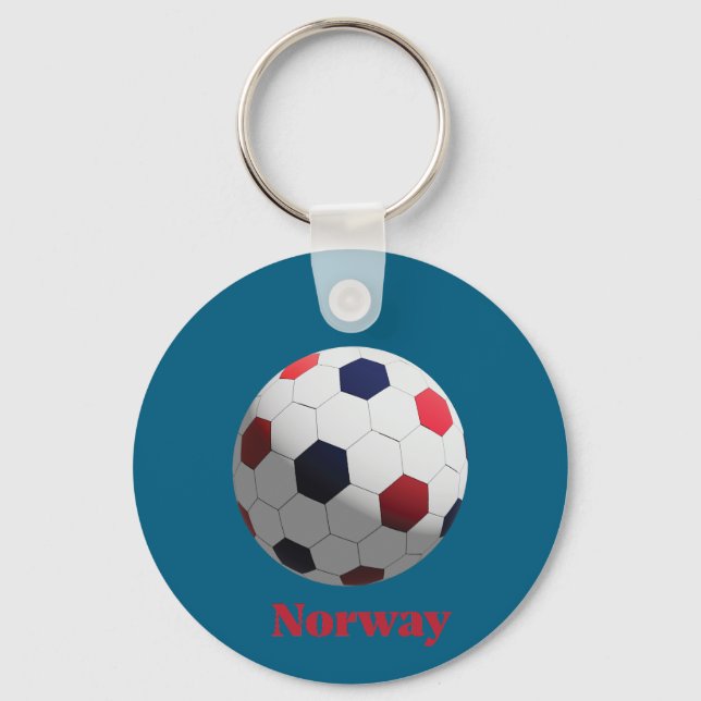 Norway soccer nyckelring (Framsida)