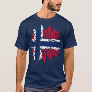 Norway Sunflower Norway Norwegian Premium  T Shirt