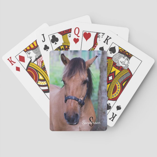 Norwegian Fjord Horse Playing cards Casinokort (Baksidan)