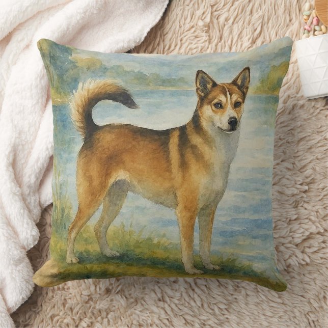 Norwegian Lundehund Kudde (Filt)