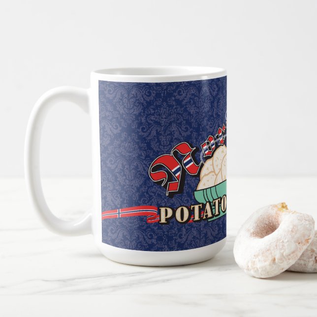 Norwegian Potato Dumplings Kaffemugg (Med munk)