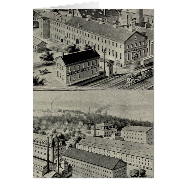 Norwich Bleachery Hälsningskort (Framsidan)