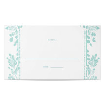 Norwich Bröllop Bord Placecard
