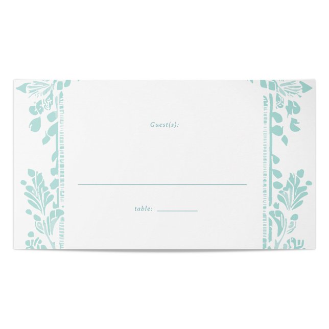 Norwich Bröllop Bord Placecard Placeringskort (Classic Place Card Design with Room for Writing Guest's Name)