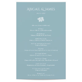 Norwich-Bröllopsprogram