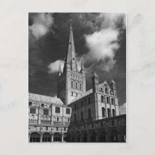 Norwich Cathedral, Norfolk, England Vykort
