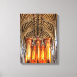 Norwich Cathedral-orgeln Canvastryck