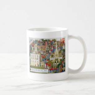 Norwich England Kaffemugg