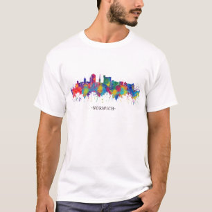 Norwich England Skyline T Shirt