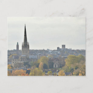 Norwich stad vykort