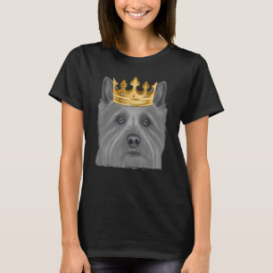 Norwich Terrier Hund Wearing A Krona T Shirt