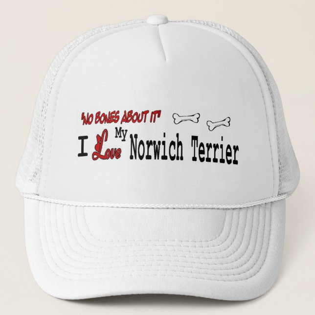 Norwich Terrier (I Kärlek) Hat Keps (Framsida)