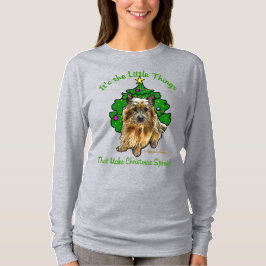Norwich Terrier jul Merry T Shirt