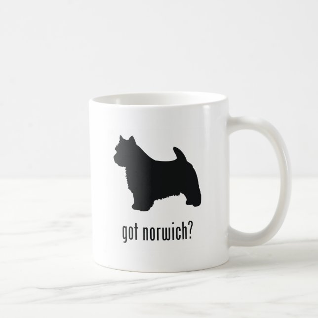 Norwich Terrier Kaffemugg (Höger)