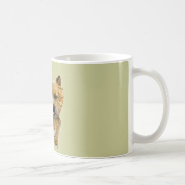 Norwich Terrier Kaffemugg (Höger)