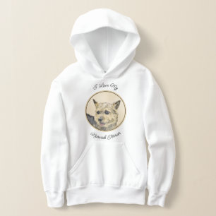 Norwich Terrier-målning - Cute Original Hund Art T Shirt