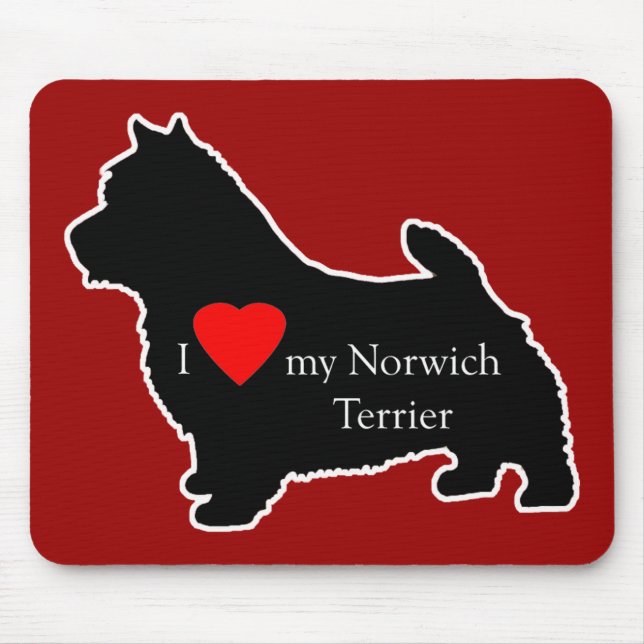  Norwich Terrier Musmatta (Framsidan)