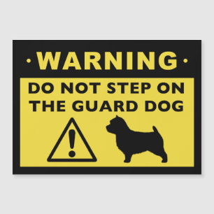 Norwich Terrier Rolig Varnings Hund