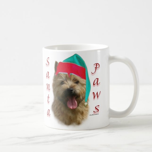 Norwich Terrier Santa Tassar Kaffemugg (Höger)