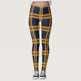 Norwiska Universiteten Tartan Leggings
