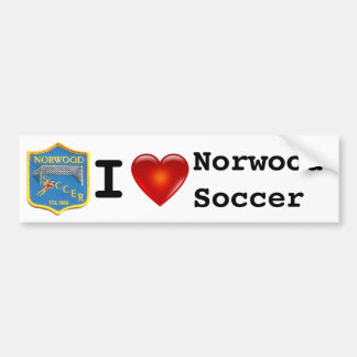 Norwood fotbollbildekal bildekal