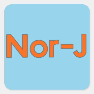 Norwood Junction Fyrkantigt Klistermärke