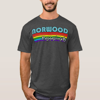 Norwood Massachusetts Pride Norwood LGBT Gift LGB T Shirt