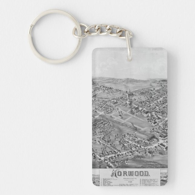 Norwood, MORSA Vintage Karta 1882 (Framsidan)