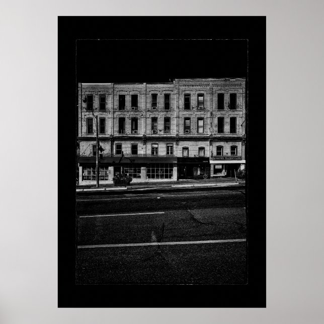 Nos 1196 - 1204 Yonge St 2 med kant Poster (Framsidan)