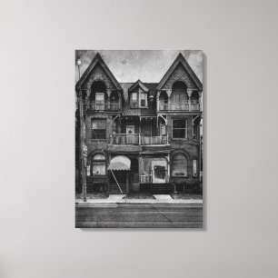 Nos 9 - 11 Spadina Road 3 gammal filmversion Canvastryck