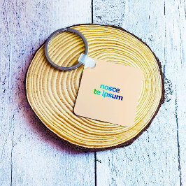 Nosce Te Ipsum-Know Thyself-Expressions Nyckelring