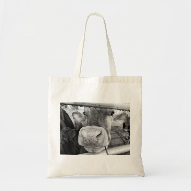 Nose Around Tote Bag Tygkasse (Framsidan)