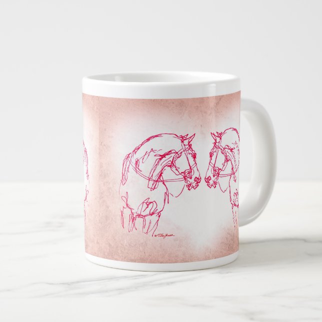 Nose att Nossa Big Heart Big Mugg Jumbo Mugg (Framsida höger)