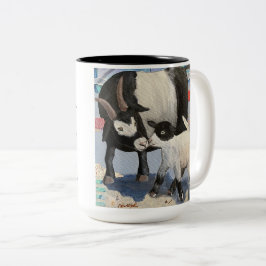 Nose Kiss 4 Mamma mugg - Kärlek getter med varje k