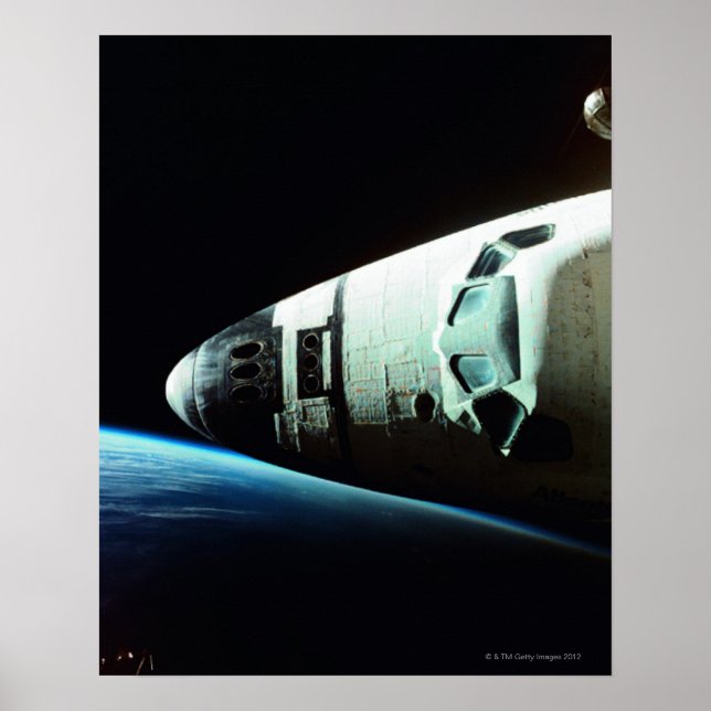 Nose of a Space Shuttle Poster (Framsidan)
