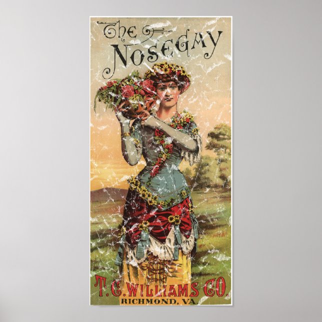 Nosegay - 1900 - nödlidande poster (Framsidan)