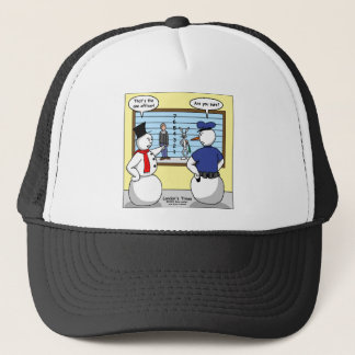 Noseless Snögubbe Bunny Suspect Gifts & Tees Truckerkeps